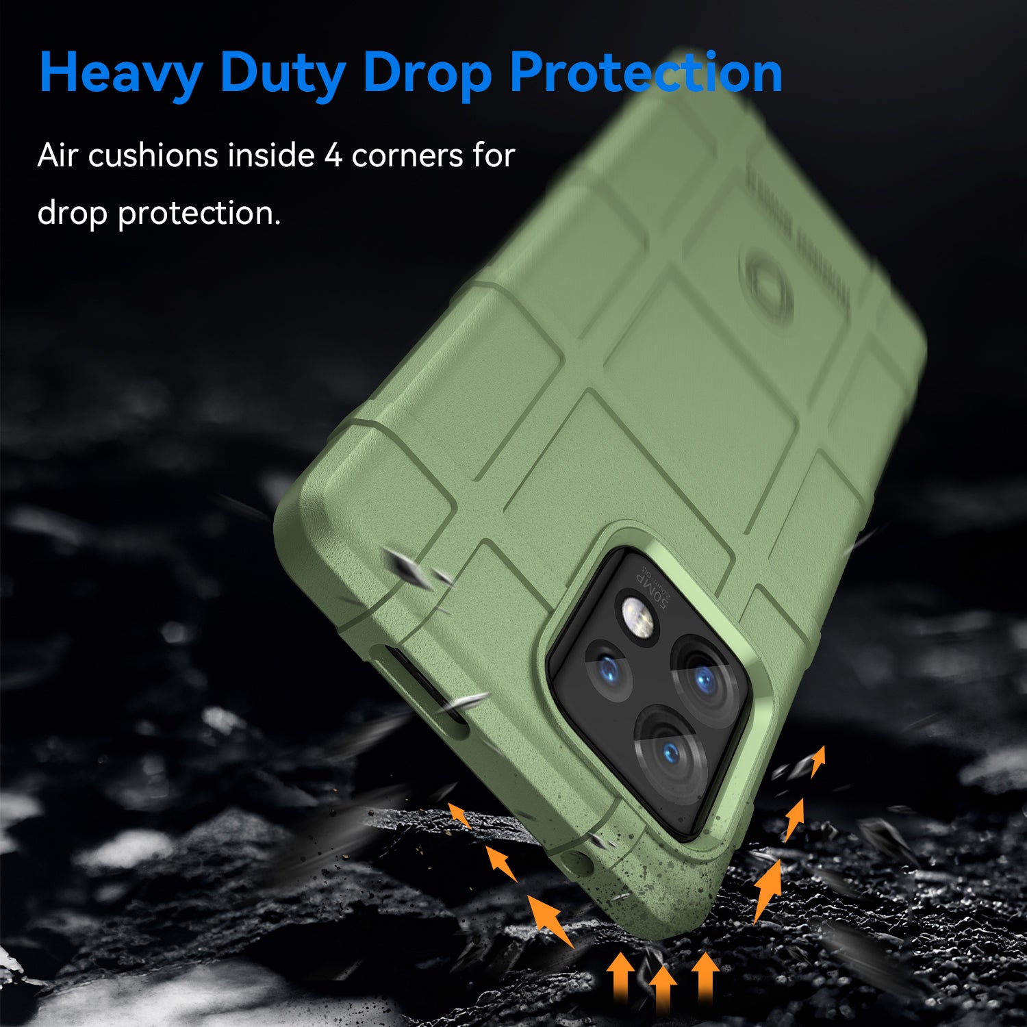 Phone Case for Motorola Moto X40 5G Edge (2023) Edge 40 Pro 5G Fall Proof Rugged Square Grid Texture Shockproof Soft TPU Back Cover Phone Case for Motorola Moto X40 5G Edge (2023) Edge 40 Pro 5G Fall Proof Rugged Square Grid Texture Shockproof Soft TPU Back Cover